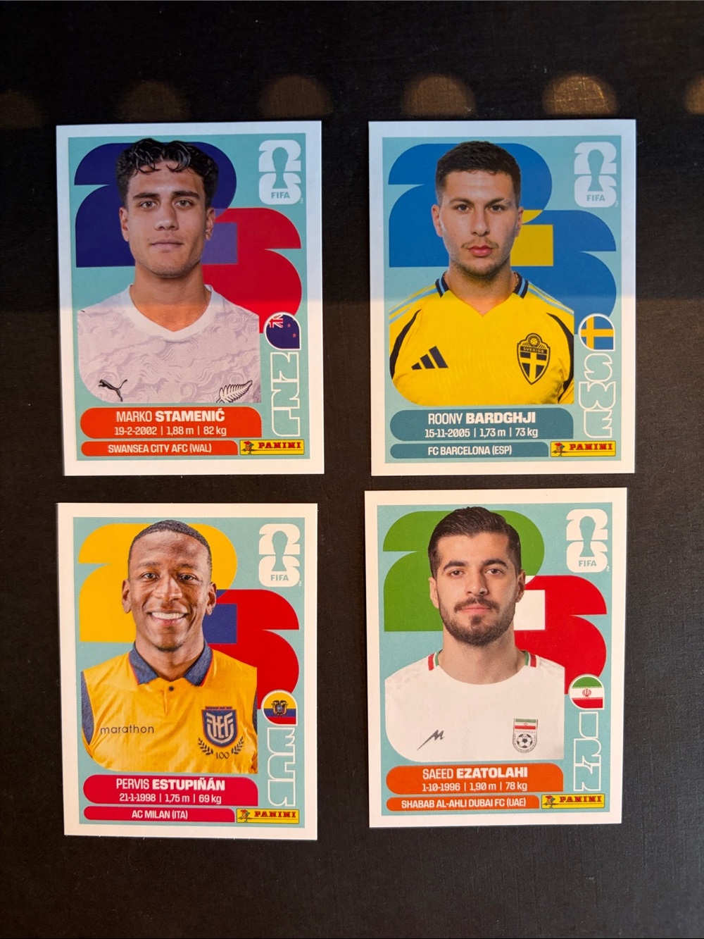 Panini Soccer Sticker Quartet - FIFA World Cup 2026
